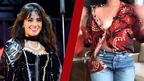 camilla cabello nip slip|Camila Cabello Made a TikTok About Her Nip Slip